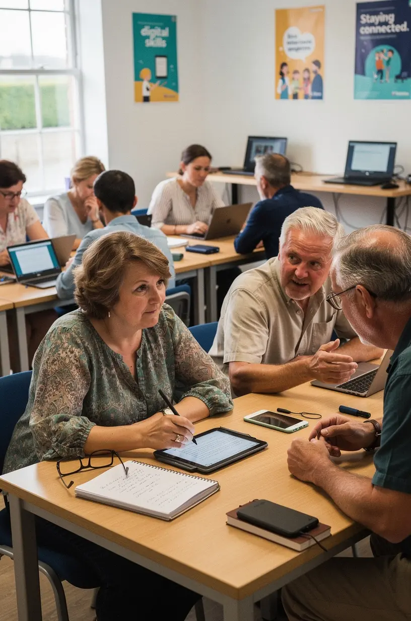 Engaging with Ireland's vibrant arts and culture scene.